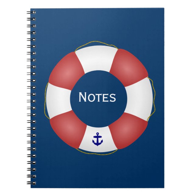 Carnet Conservateur de vie nautique (Devant)
