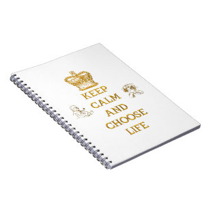 Carnet Conserver le calme et choisir la vie