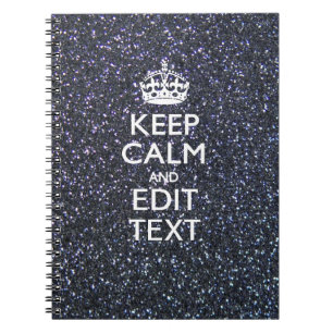 Carnet Conserver le calme pour votre texte sur le style d