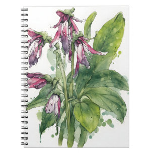 Carnet Consoude - Fleurs à l'aquarelle