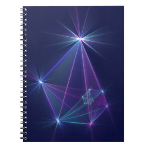 Carnet Constellation, Art Fractal Fantastique Abstrait
