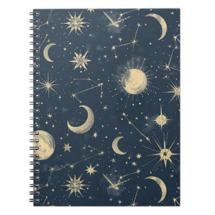 Carnet Constellation céleste - Nuit étoilée (3)