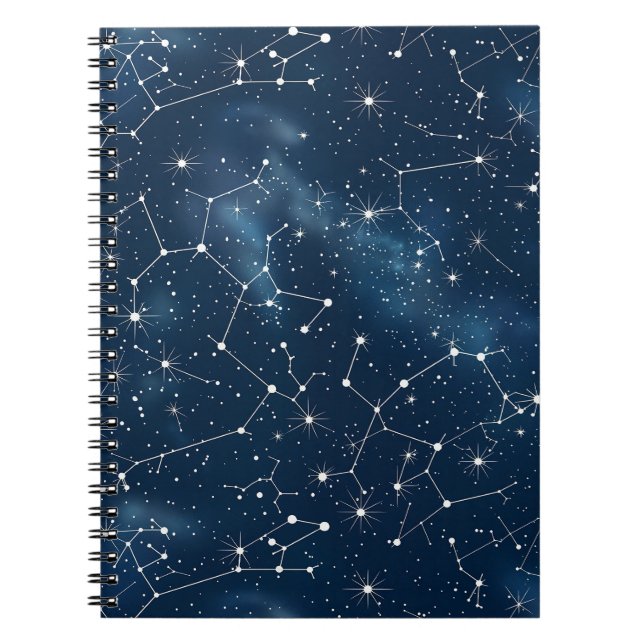 Carnet Constellation céleste - Nuit étoilée (4) (Devant)