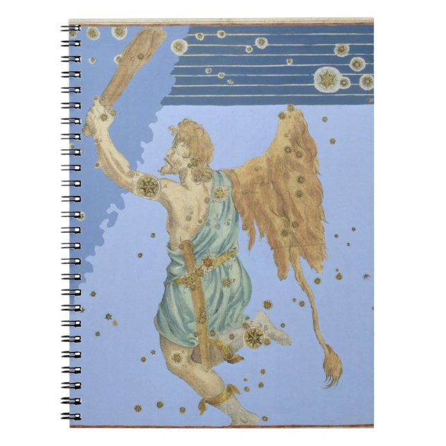 Carnet Constellation d'Orion, de "Uranometria" par Joha (Devant)