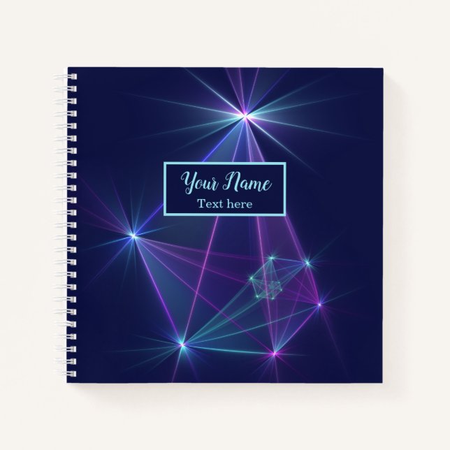 Carnet Constellation, nom de l'art fractal de fantaisie a (Devant)