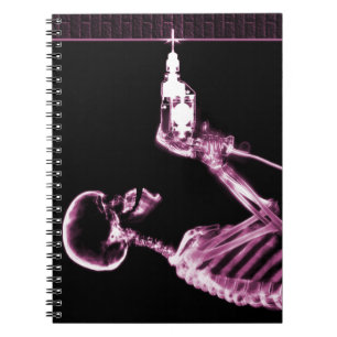 Carnet Constructeur de squelette rose X-Ray