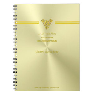 Carnet Consultation des notes de session, or Phoenix en