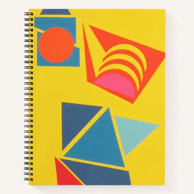 Carnet Contemporain Abstrait Bits ’n Pieces (Devant)
