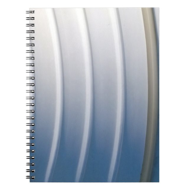 Carnet Conteneur en plastique bleu et blanc (Devant)
