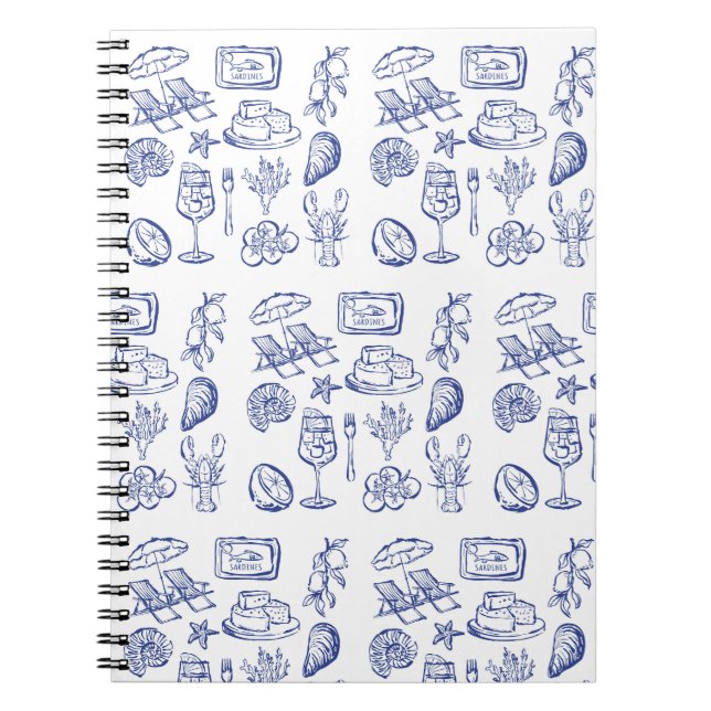 Carnet Contour de la vie méditerranéenne (Devant)