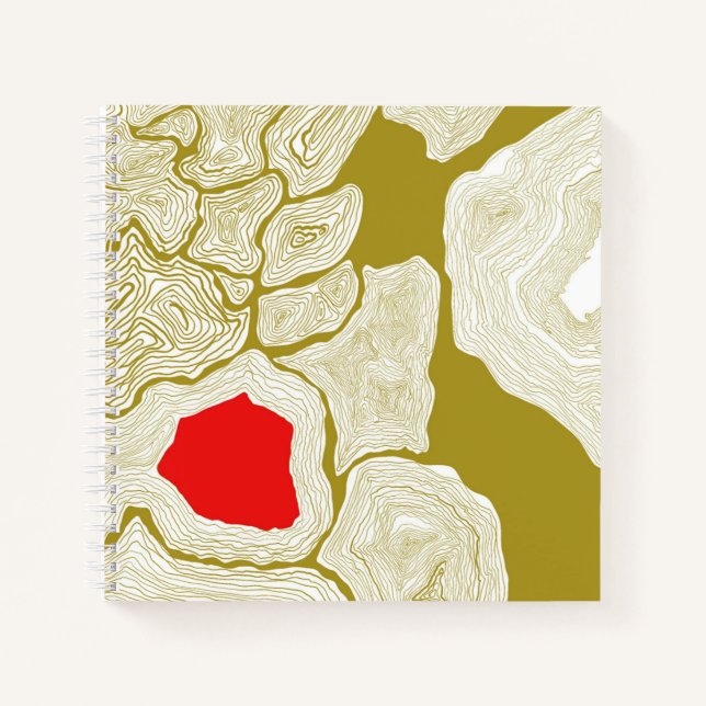 Carnet Contours, Topographique (Devant)