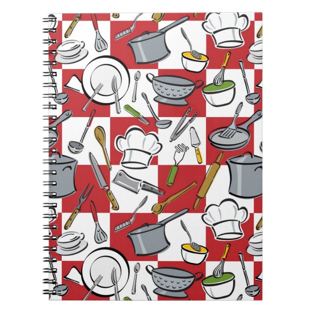 Carnet Contrôle d'outils de cuisine (Devant)