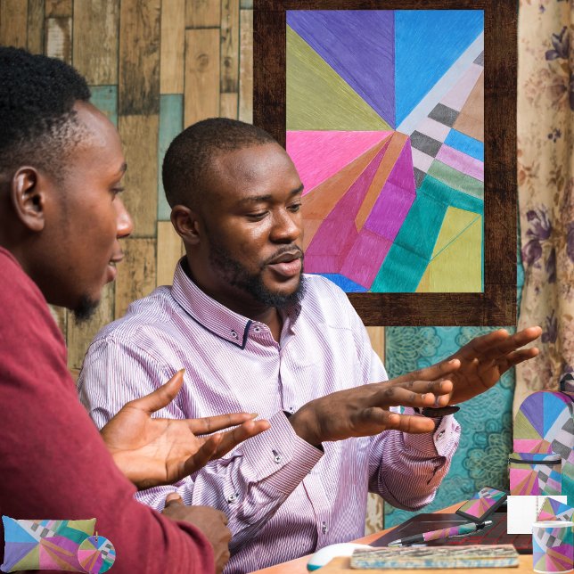 Carnet "Converger" (Get the full “Converge” collection at: https://bit.ly/SmartArtIIZazzle. )