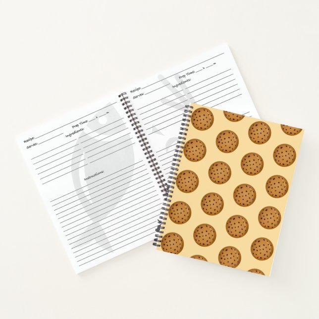 Carnet Cookie aux pépites de chocolat  (Intérieur)