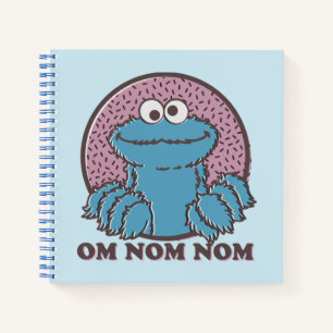 Carnet Cookie Monster   Om Nom Nom Nom