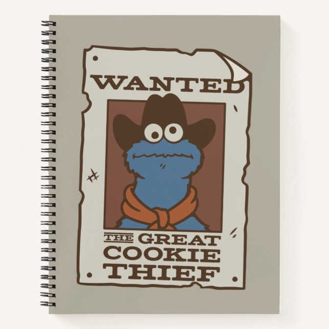 Carnet Cookie Monster | Poster Recherché (Devant)