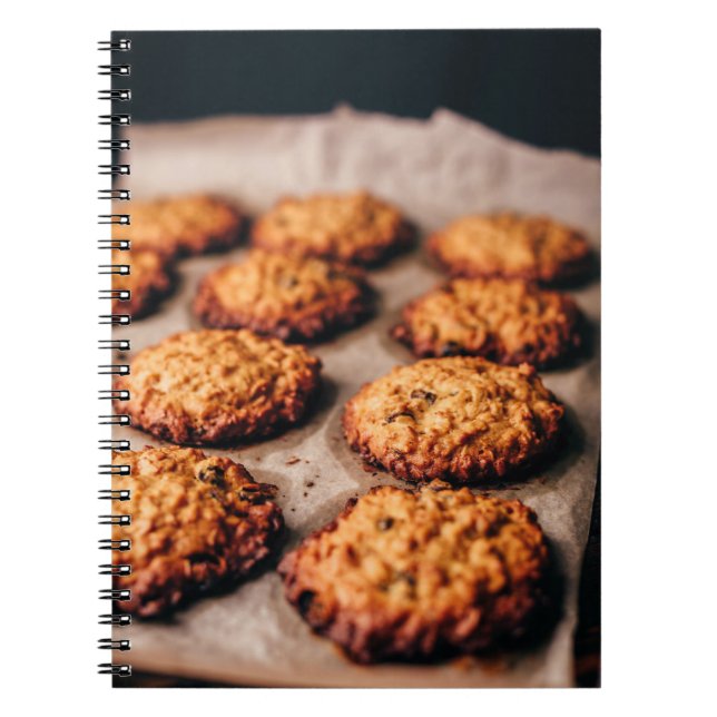 Carnet Cookies d'avoine avec raisin (Devant)