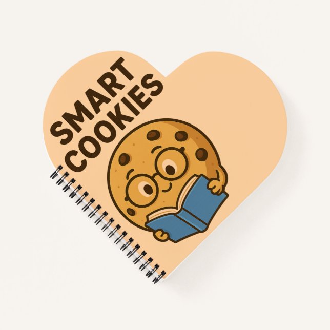 Carnet Cookies intelligents - Apprendre, grandir, briller (Devant)