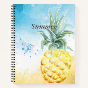Carnet Cool Ananas été