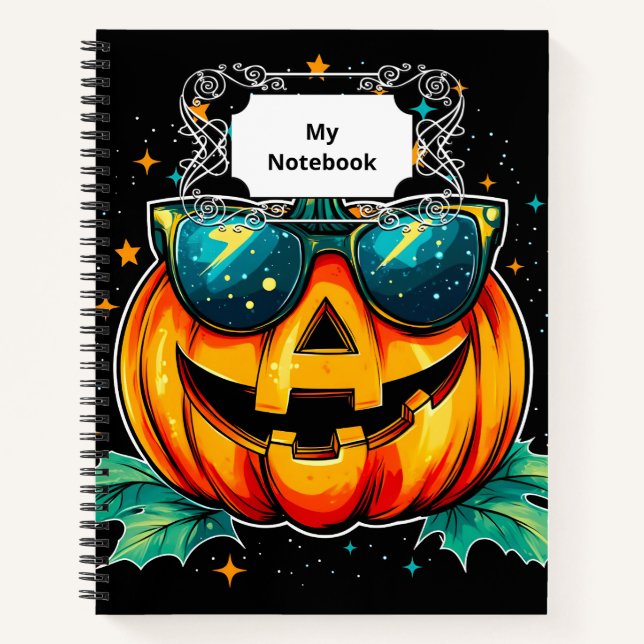 Carnet Cool cosmique Jack-O-Space (Devant)