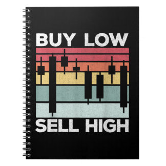 Carnet Cool Daytrading Acheter faible vendre chandeliers