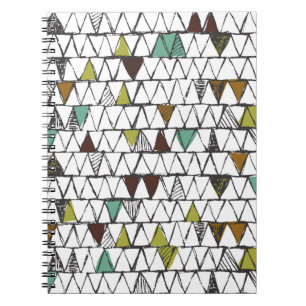 Carnet Cool et tendance motif sans couture de doo dessiné
