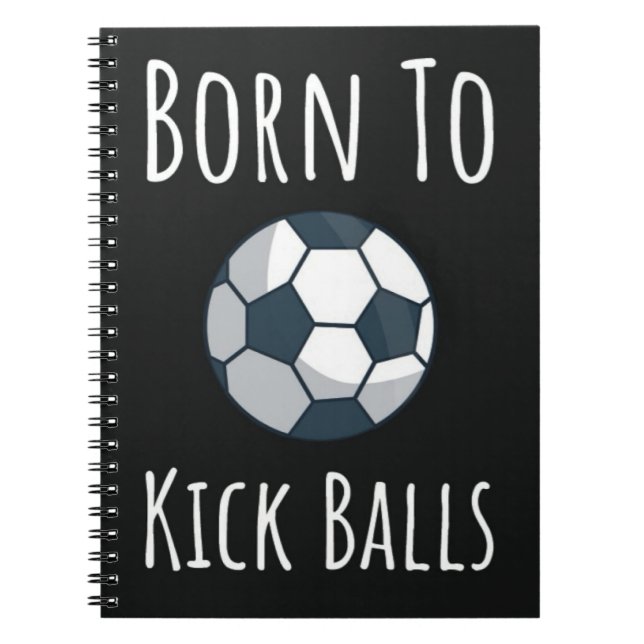 Carnet Cool Modern Soccer Présente Joueur Garçon tendance (Devant)