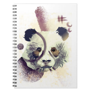 Carnet Cool Panda Illustration Art