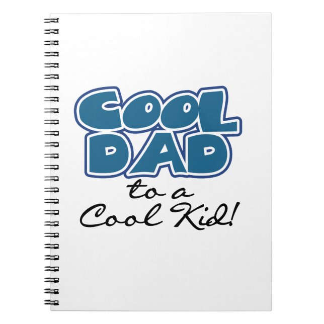 Carnet Cool papa à un Cool cadeaux pour enfants (Devant)