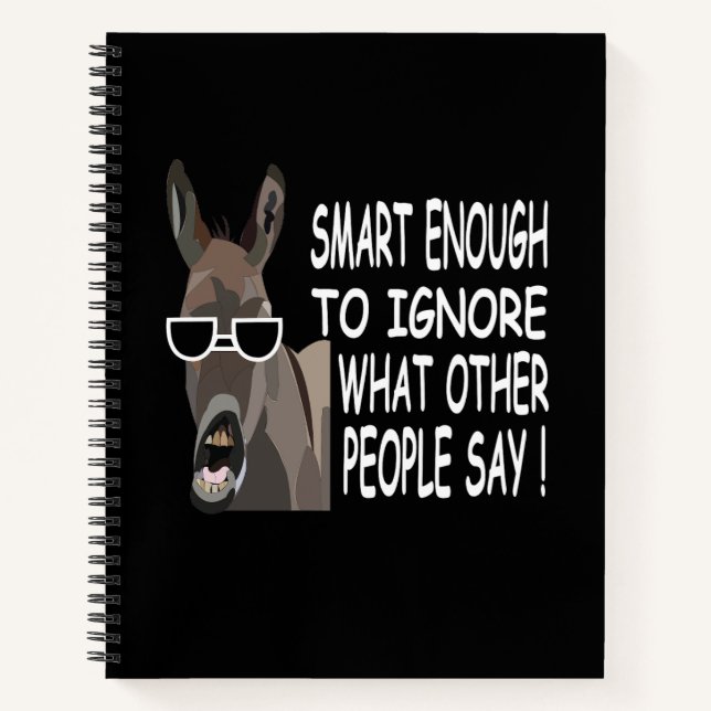 Carnet Cool Smart Donkey (Devant)