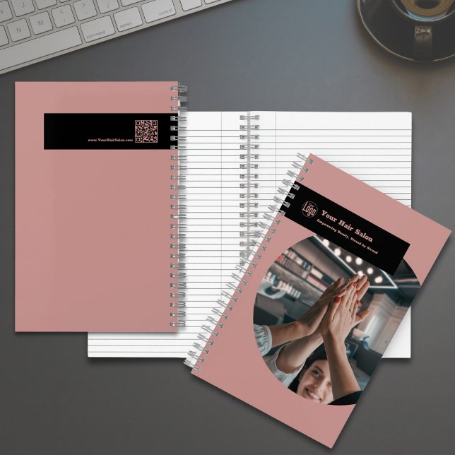 Carnet Cool Team Image Hair Stylist Logo Moto (Cool Team Image Hair Stylist Logo Motto Notebook with Logo)