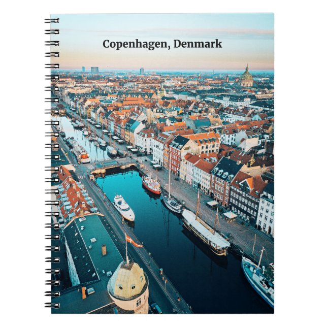 Carnet Copenhague, Danemark Photographie pittoresque (Devant)
