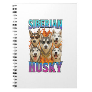 Carnet Copie de Husky sibérien