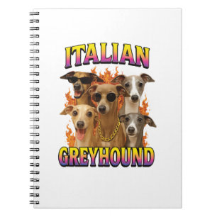 Carnet Copie Lévrier Italien