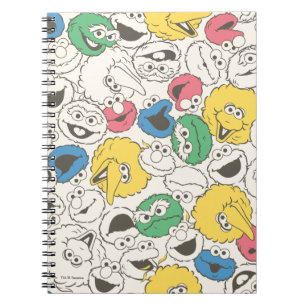 Carnet Coprotagonistes de 1, rue Sésame Motif principal