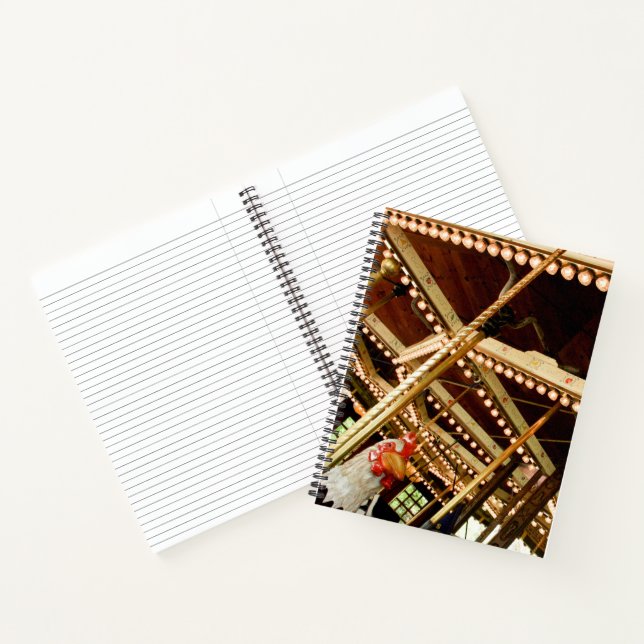 Carnet Coq de carrousel vintage (Intérieur)