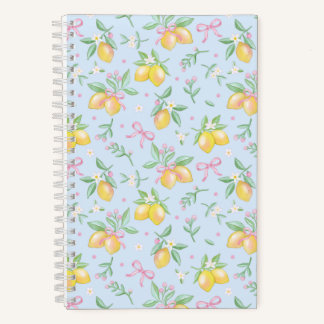 Carnet Coquette Bleu Citron