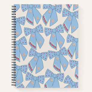 Carnet Coquette Bows Bleus