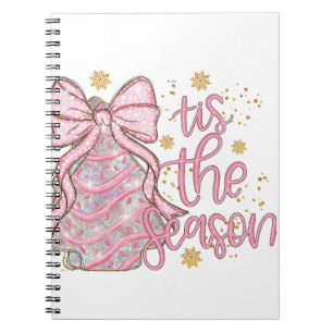 Carnet Coquette Gâteau de Noël C'est la saison