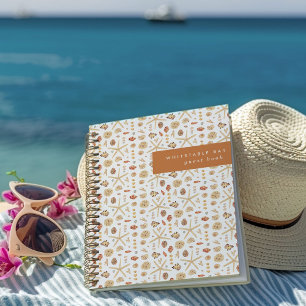 Carnet Coquillages à l'aquarelle
