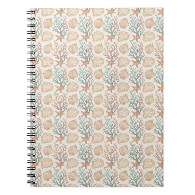 Carnet Coquillages et Corail (Devant)