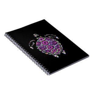 Carnet Coquille de tortue violette