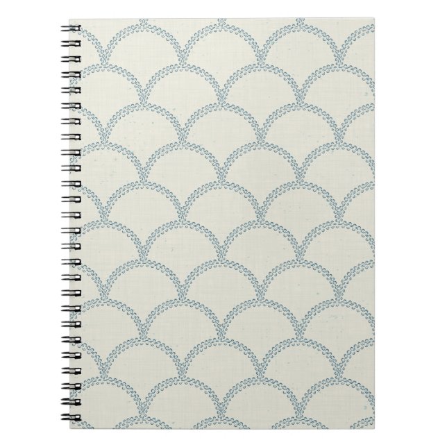 Carnet Coquilles Fleur Cosmique (Devant)