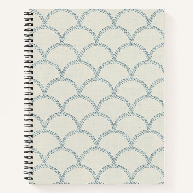 Carnet Coquilles Fleur Cosmique (Devant)