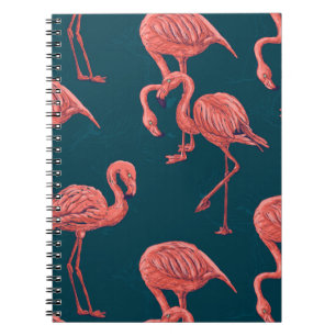 Carnet Corail vivant modèle flamingo