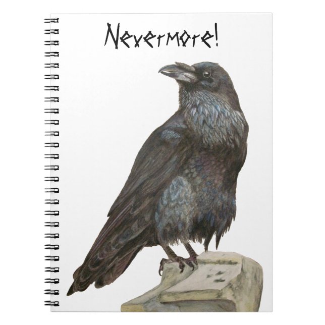 Carnet Corbeau (Devant)