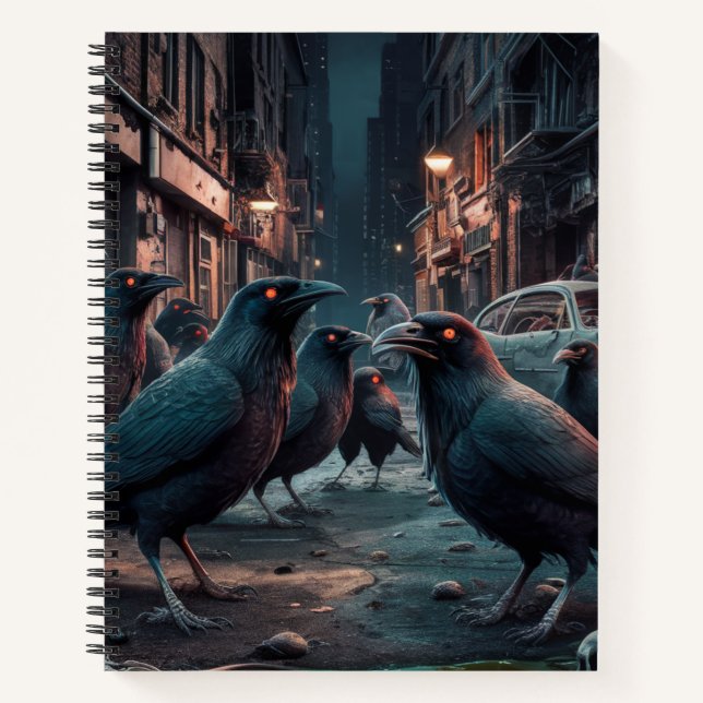 Carnet Corbeau 04 (Devant)