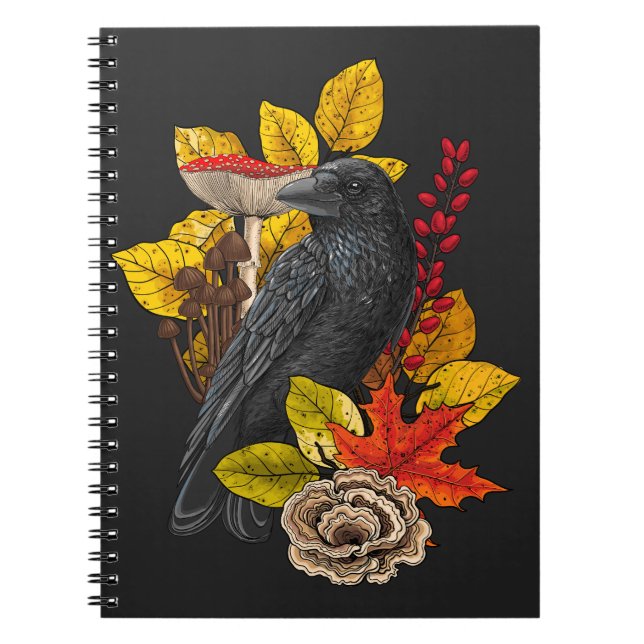 Carnet Corbeau 2 (Devant)