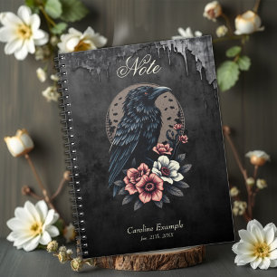 Carnet Corbeau noir
