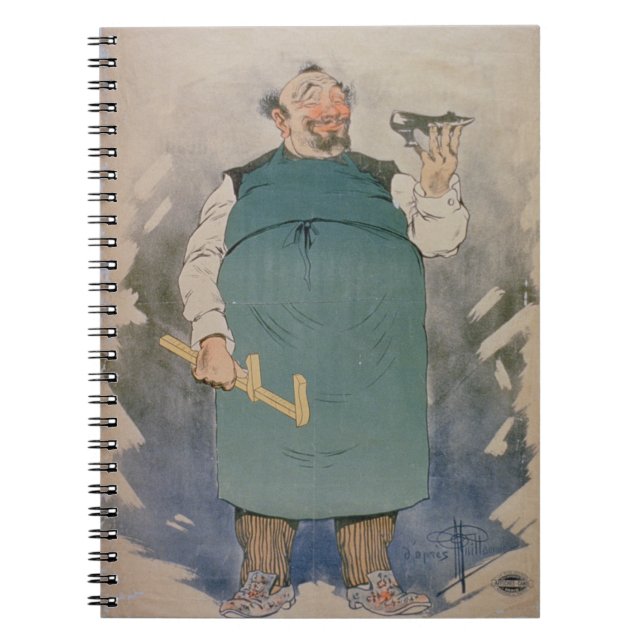 Carnet Cordonnier (litho de couleur) (Devant)